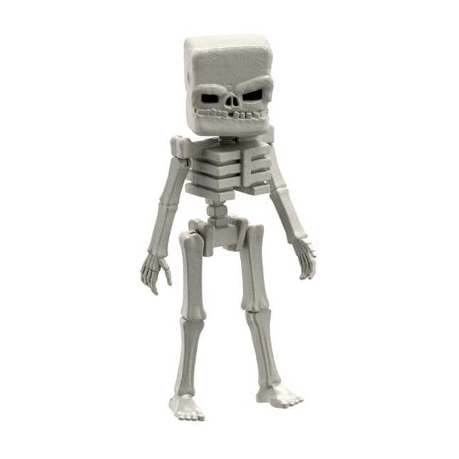 Minecraft Skeleton Large-Scale Action Figure, 12-Inch Character Collectible Inspired By The Movie - Image 1 of 5