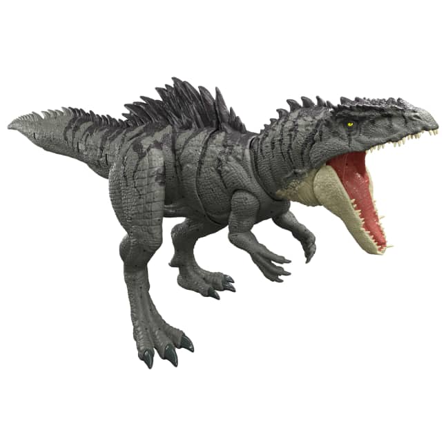 Jurassic World Giganotozaur MEGA Szczęka – Giga Atak Figurka z funkcją Interaktywna zabawka dinozaur dla dzieci 4+ - Bild 1 von 6