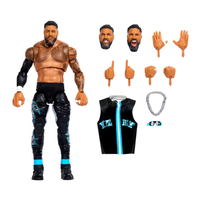 WWE Ultimate Edition Jey Uso Action Figure & Accessories Set, 6-Inch Collectible Superstar - Image 1 of 6