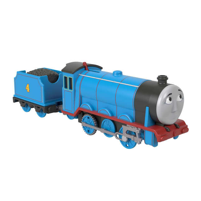 Thomas & Friends By Fisher-Price Motorized Classic Gordon Engine, Battery-Powered Toy Train & Cargo - Image 1 of 6