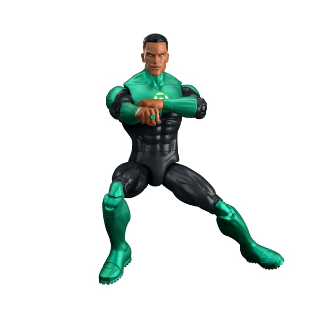 DC Premier 6.5 Inch Green Lantern John Stewart Action Figure, Series 2, 22 Articulations - Image 1 of 5