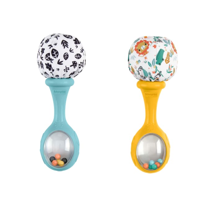 Fisher-Price-Mes Premiers Maracas-Jouet D’Éveil 2 Hochets Dès 3 Mois - Imagen 1 de 6