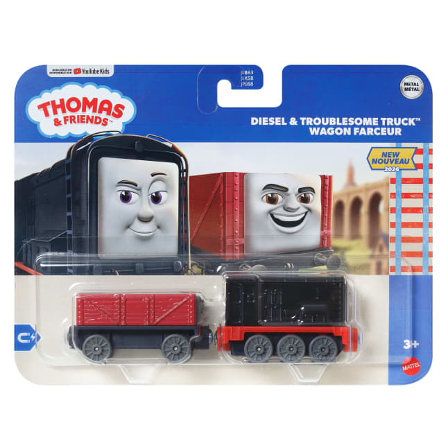 Thomas & Friends By Fisher-Price Die-Cast Engine 2-Pack Or Deluxe Toy Train - Imagen 1 de 6