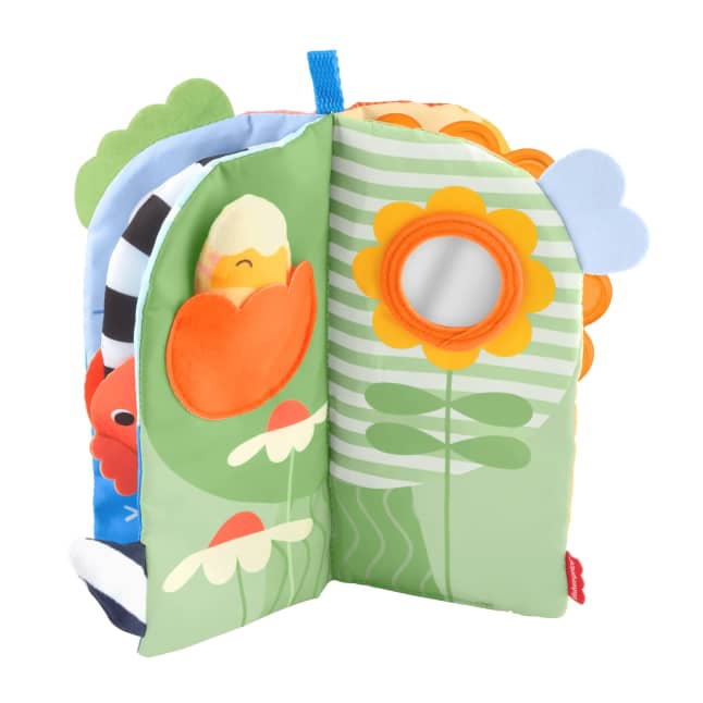 Fisher-Price Duyusal Yumuşak Kitap Mevsimler, 0+ Aylık Bebekler Için Karın Üstünde Oynama Aktiviteleri - Imagen 1 de 6