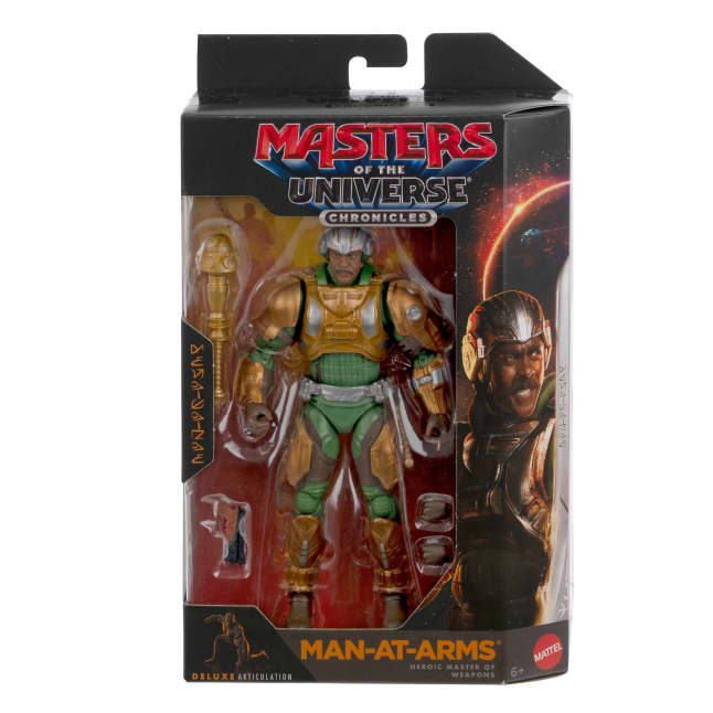 Masters Of The Universe Chronicles Man-At-Arms, Detailgetreu Zum Film Von 2026, Ca. 16,5 Cm Große Helden-Actionfigur - Imagen 1 de 