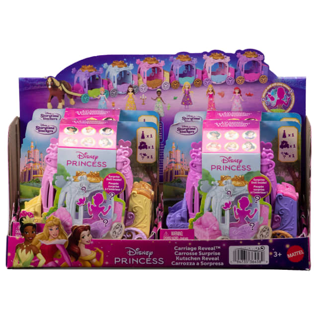 Princesse Disney-Carrosse Surprise-Petite Poupée Et Carrosse - Image 1 of 
