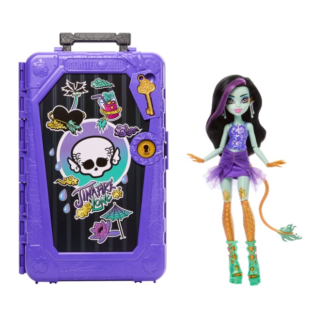 Conjunto De Juego Monster High Skulltimate Secrets Gore-Geous Oasis Con Muñeca Lagoona Blue Y Accesorios - Imagen 1 de 6