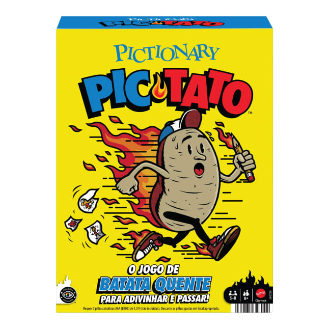 Pictionary Pic-Tato Hot Potato Game, Talks And Plays Music, Family Game For Kids, Adults And Game Night - Image 1 of 6
