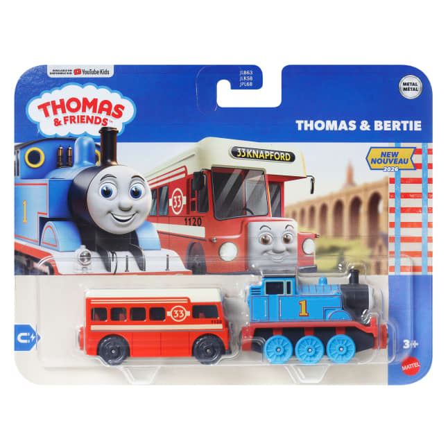 Thomas & Friends By Fisher-Price Die-Cast Engine 2-Pack Or Deluxe Toy Train - Imagen 1 de 2