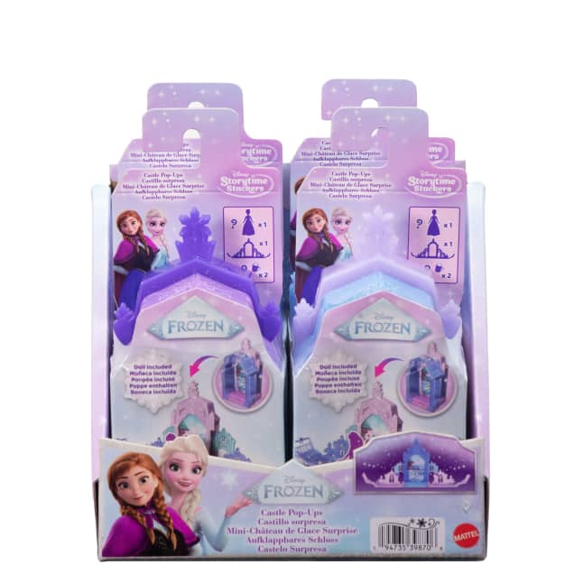 Disney Frozen Castle Pop-Up Playset W/ 4 Surprises Including Anna Or Elsa Doll (Character May Vary) - Image 1 of 