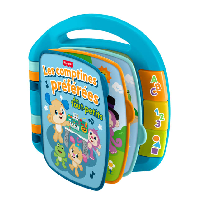Fisher-Price - Les Comptines Préférées Des Tout-Petits -Livre Musical - Imagen 1 de 5