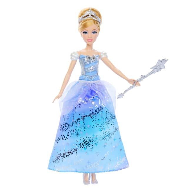 Disney Prinses Betoverende Baljurk Van Assepoester, Modepop Met Licht En Geluid, Geïnspireerd Op De Film - Image 1 of 