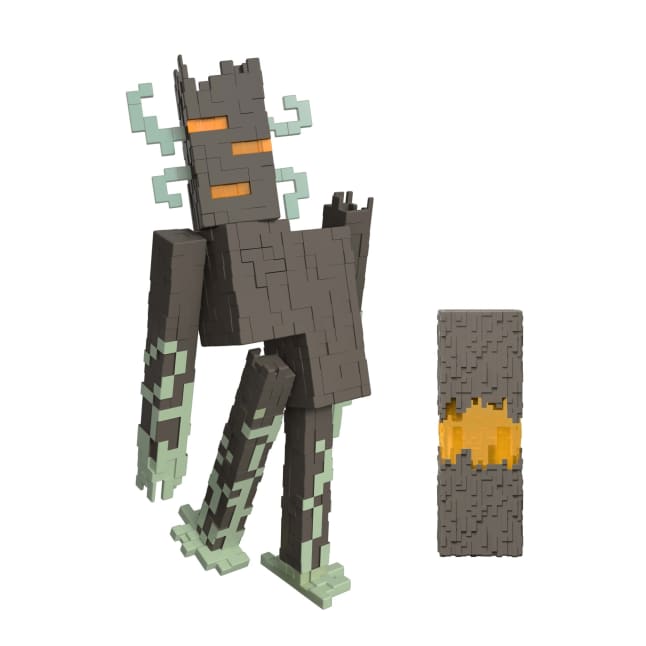 Minecraft The Creaking Action Figure With Interactive Lights, Sounds & Accessory, 8-Inch Collectible - Image 1 of 6
