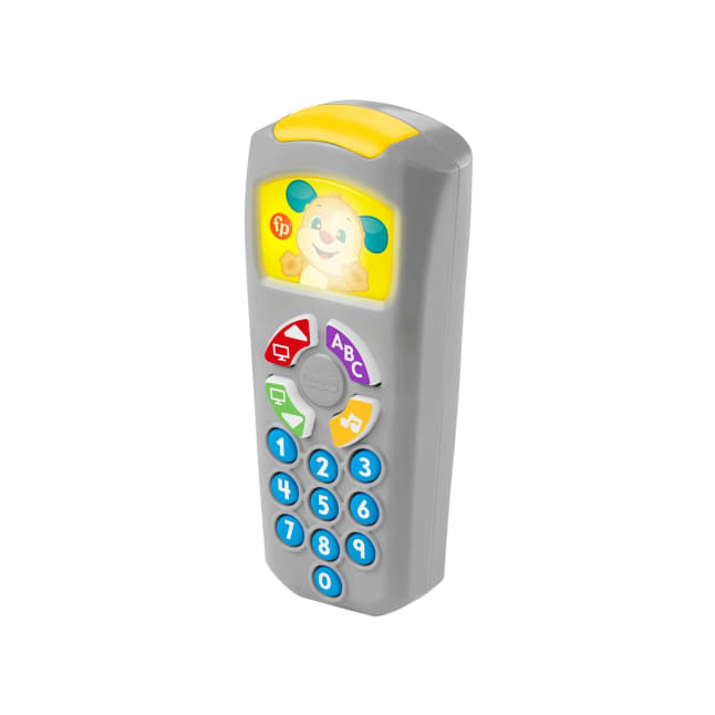 Telecomando Del Cagnolino Fisher-Price Ridi E Impara Per Neonati, Giocattolo Educativo Con Musica E Luci, Versione Italiana - Image 1 of 5