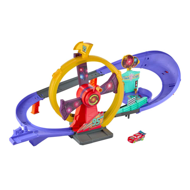 Disney Και Pixar Cars Πίστα Αγώνων Με Τον Κεραυνό Μακουίν & Αυτοκινητάκι - Image 1 of 