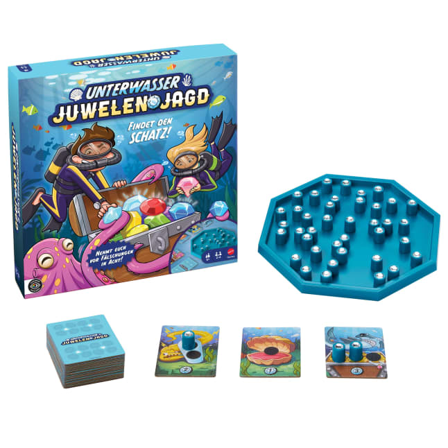 Diamantensuche in Der Tiefsee, Familien-Brettspiel Für Kinder Und Erwachsene - Image 1 of 4