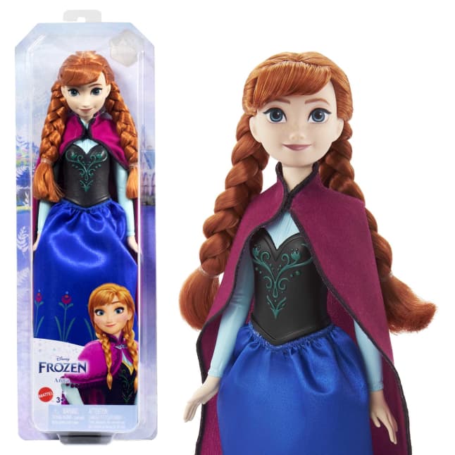 Disney Karlar Ülkesi Anna Bebek Ve Aksesuarlar, Filmden Esinlenen Oyuncak - Image 1 of 6
