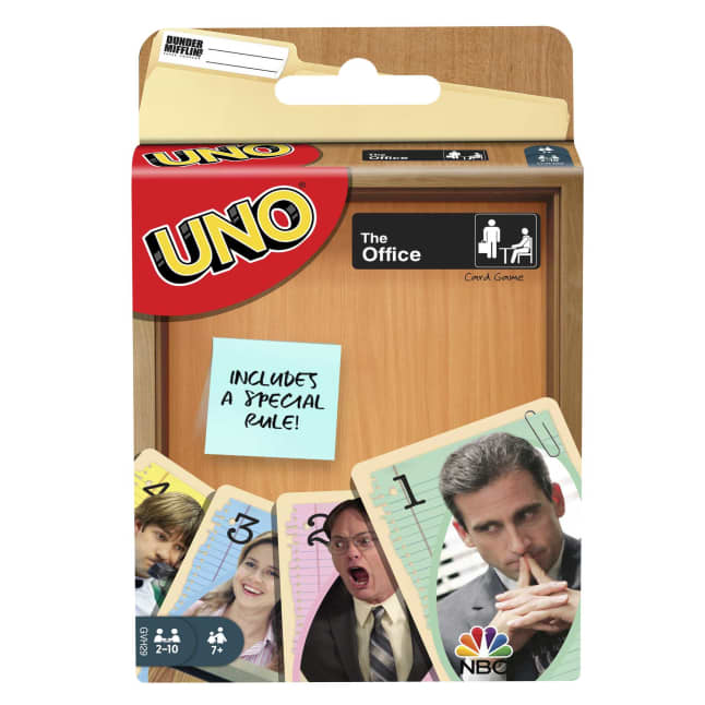 UNO The Office Παιχνίδι Καρτών Για Οικογενειακές Βραδιές Και Βραδιές Παιχνιδιού Για Ενήλικες - Bild 1 von 