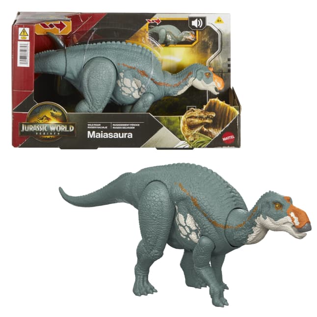 Jurassic World Maiasaura Figurine De Dinosaure Articulée Inspirée Du Film 