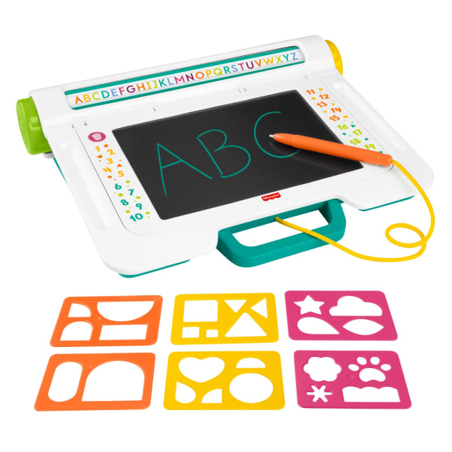 Fisher-Price Postazione Impara E Scarabocchia, Tablet Ordinato Per Disegno E Scrittura Con Schermo Lcd Per Bambini - Image 1 of 6