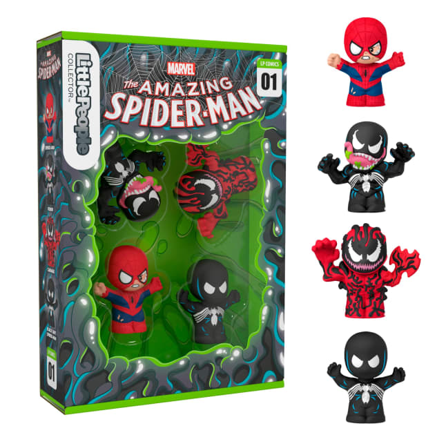 Little People Collector Marvel Spider-Man: Issue 1 Special Edition Set For Comic Book Fans - Image 1 of 6