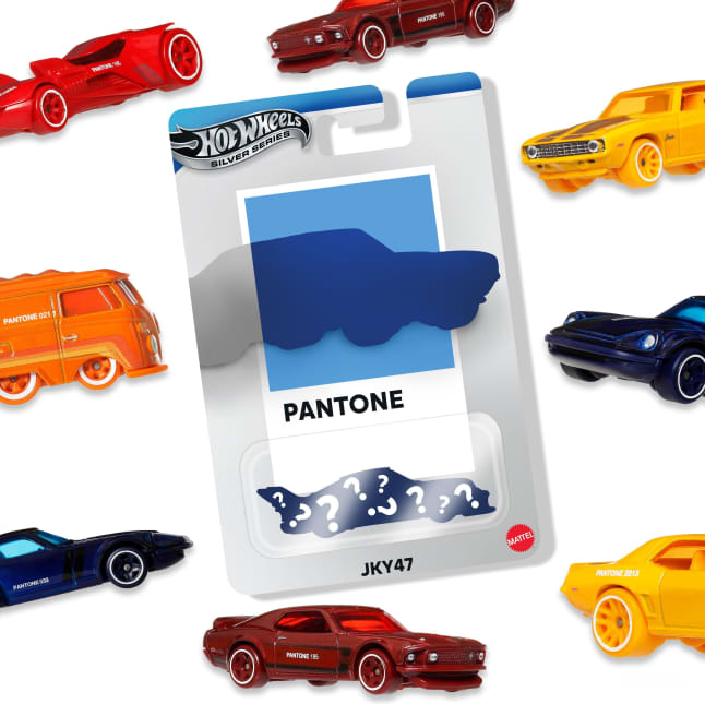 Hot Wheels Pantone Spielzeugauto Oder -Truck, Die-Cast-Fahrzeug Im Maßstab 1:64 Für Sammler Und Kinder (Stile Können Abweichen.) - Image 1 of 