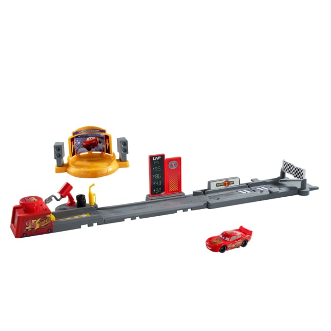 Conjunto De Juego Pista De Acrobacias Y Saltos Copa Pistón De Disneypixar Cars Y Coche De Juguete De Rayo Mcqueen - Image 1 of 5