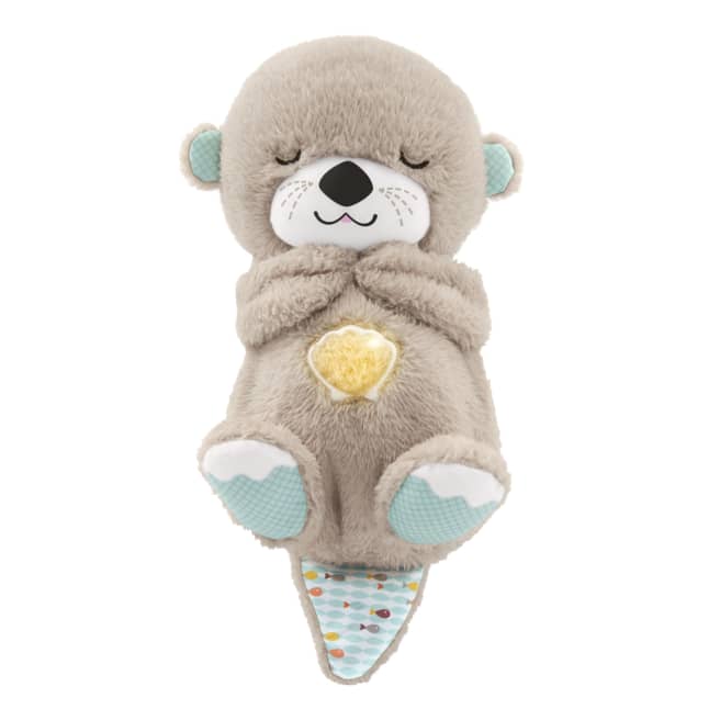 Fisher-Price Nutria Hora De Dormir, Juguete De Cuna Y Peluche Para Bebé Recién Nacido (Mattel Fxc66) - Image 1 of 6