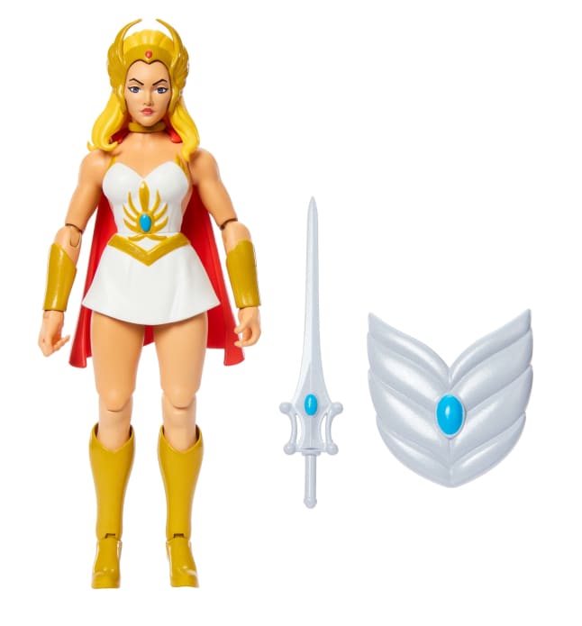 Masters Of The Universe Origins Cartoon Collection 5.5-Inch She-Ra Action Figure Toy, TV Heroine - Image 1 of 6
