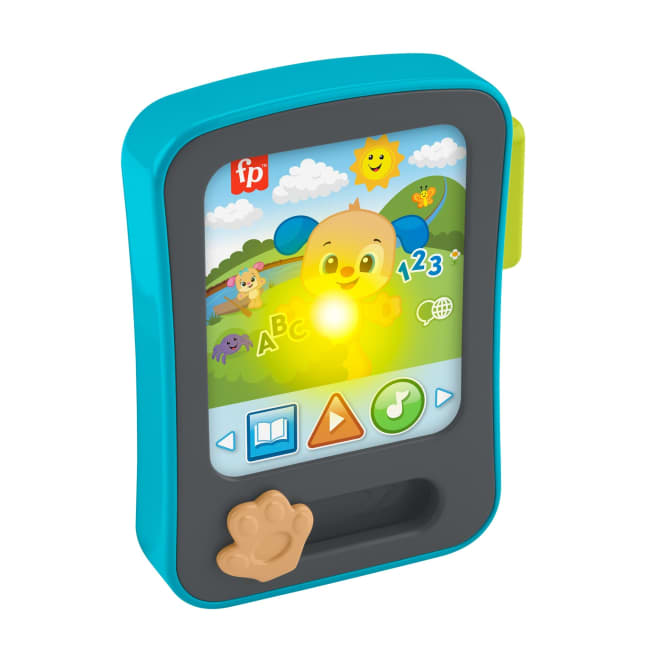 Fisher-Price Lernspaß Hündchen Geschichtenerzähler Baby Elektronisches Lernspielzeug Mit Musik Und Lichtern, Mehrsprachige Version - Image 1 of 6