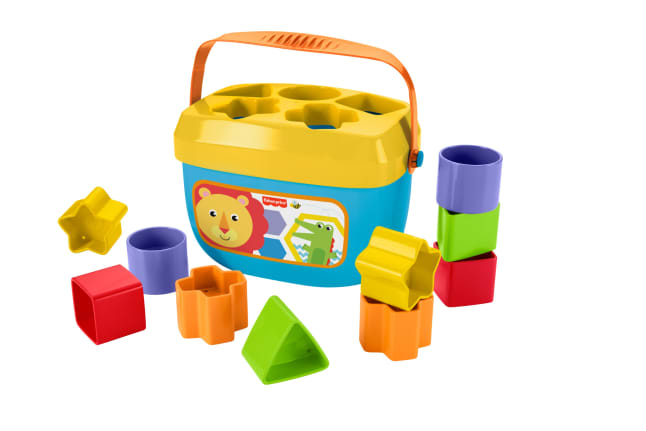 Fisher-Price Bloques Infantiles, Juguete Bloques Construcción Para Bebé +6 Meses (Mattel Ffc84) - Imagen 1 de 7