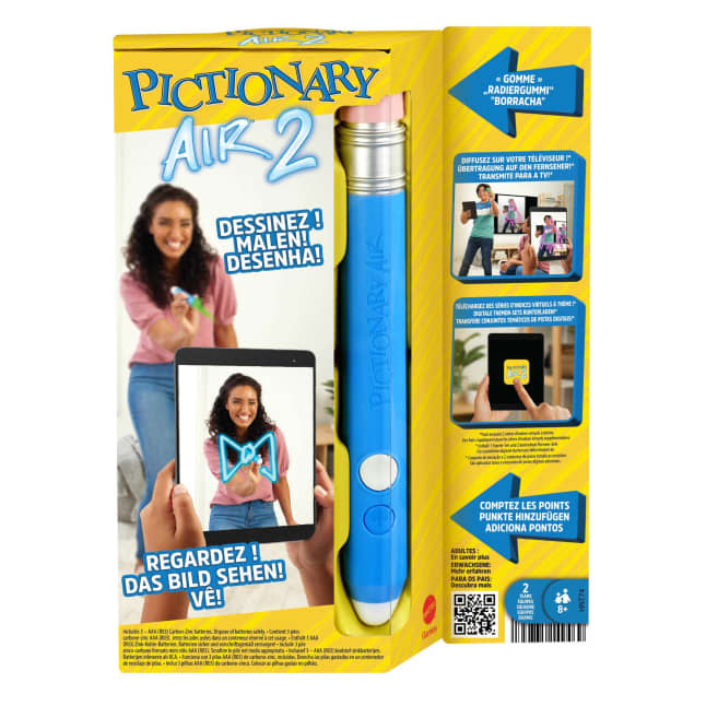 Mattel Games Pictionary Air 2 Juego De Mesa +7 Años - Image 1 of 6