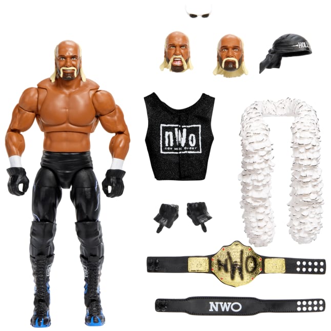 WWE Ultimate Edition “Hollywood” Hulk Hogan Action Figure & Accessories Set, 6-Inch Collectible - Image 1 of 6