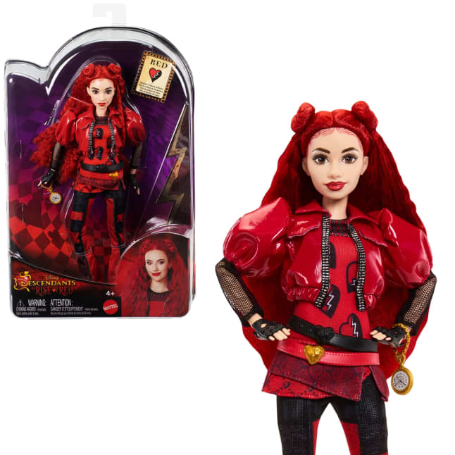 Disney Descendants: The Rise Of Red Fashion Doll & Accessory, Red, Daughter Of Queen Of Hearts - Image 1 of 6