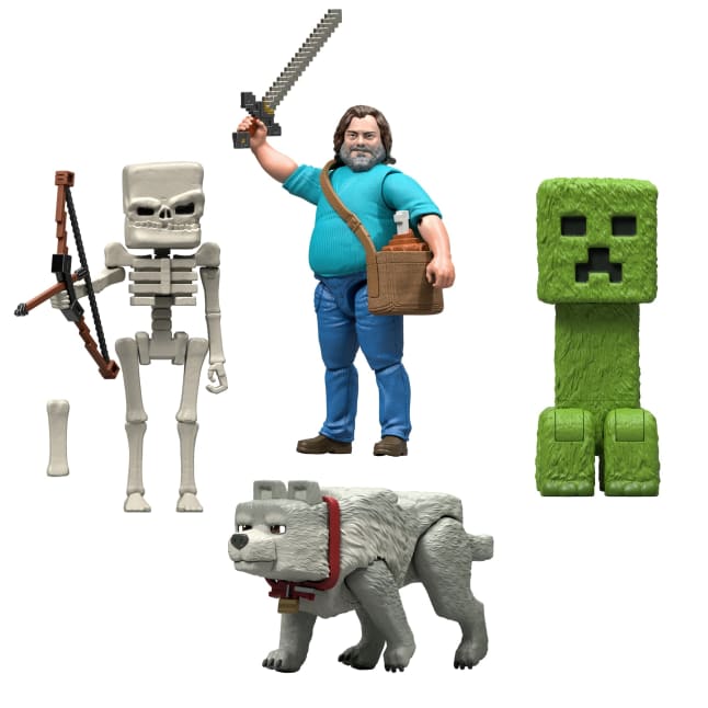 Figura De Acción De 10,16Cm Y Accesorios De Minecraft, Inspirados En “Una Película De Minecraft” (Los Estilos Pueden Variar) - Imagen 1 de 6