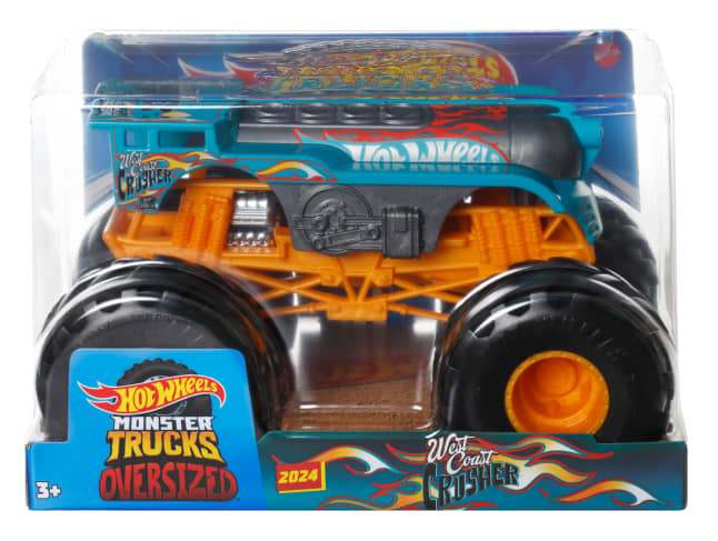 Hot Wheels Monster Trucks Pojazd 1:24 Asortyment - Image 1 of 6