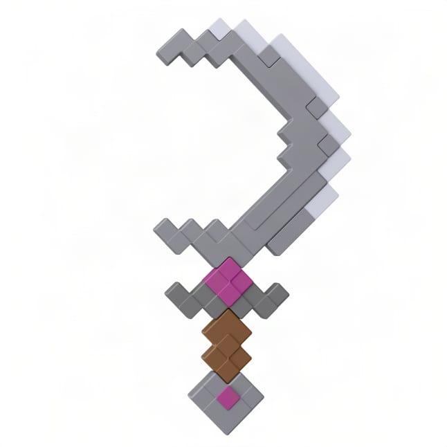 Mattel Minecraft Dungeons II Tidal Sickle Rollenspiel-Zubehörkollektion, Spielzeuge in Kindgerechter Größe, Inspiriert Von Videospiel Im Pixel-Design (Stile Können Abweichen) - Bild 1 von 6