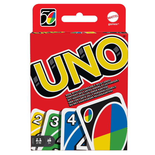 Mattel Games UNO Kartenspiel, Gesellschaftsspiel, Familienspiel, Kinderspiel - Bild 1 von 6
