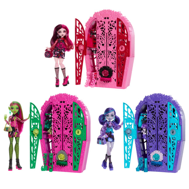 Monster High Gizemli Arkadaşlar Gizemli Bahçe Oyun Seti Ve Bebek, 19'Dan Fazla Sürpriz - Image 1 of 6