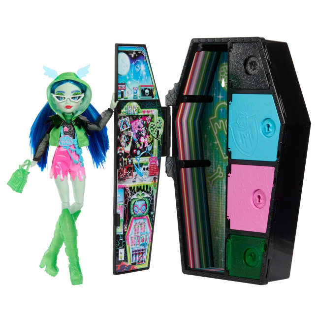 Monster High Doll, Ghoulia Yelps, Skulltimate Secrets: Neon Frights - Image 1 of 6