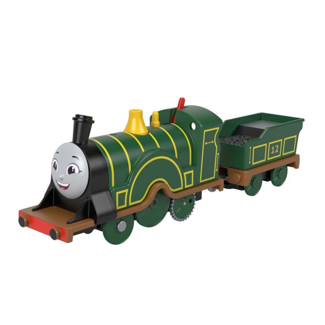 Thomas & Friends Emily Motorized Toy Train Engine With Tender For Preschool Kids - Image 1 of 6