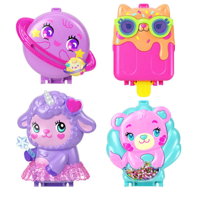 Polly Pocket Set de Juego Compacto Pocket World Animalitos Sorpresa - Imagen 1 de 6