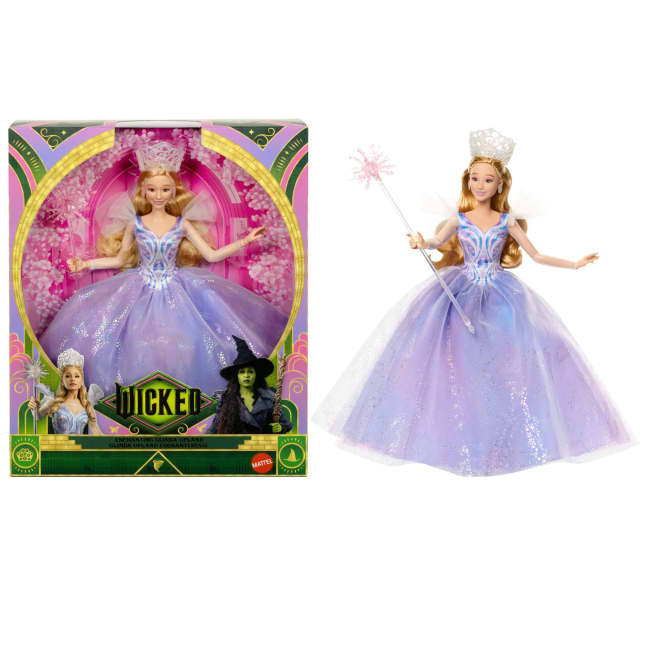 Wicked Boneca Look Premium Glinda - Imagem 1 de 6