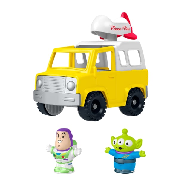 Fisher-Price Little People Disney & Pixar Toy Story Pizza Planet Truck & Buzz Lightyear Toy - Imagem 1 de 6