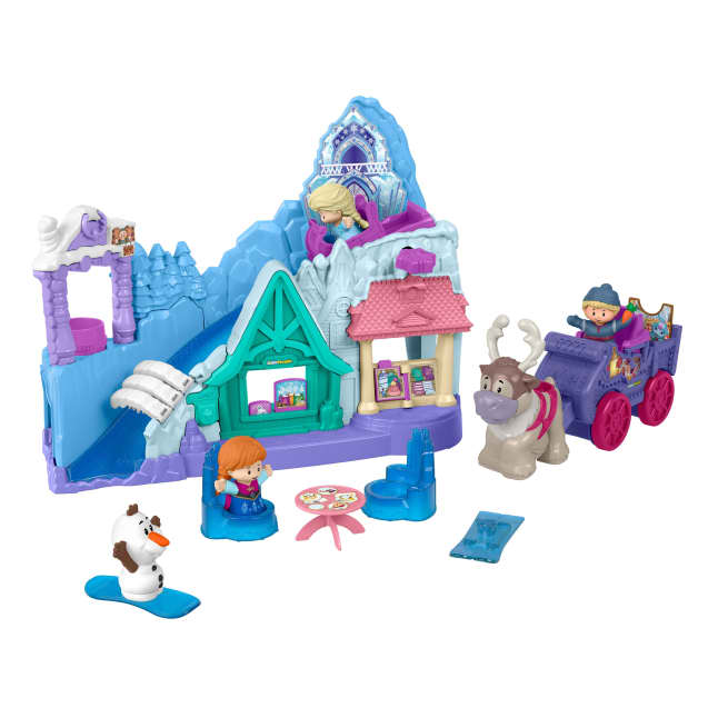 Fisher-Price Little People Disney Frozen Arendelle Adventures Playset With Figures For Toddlers - Image 1 of 6
