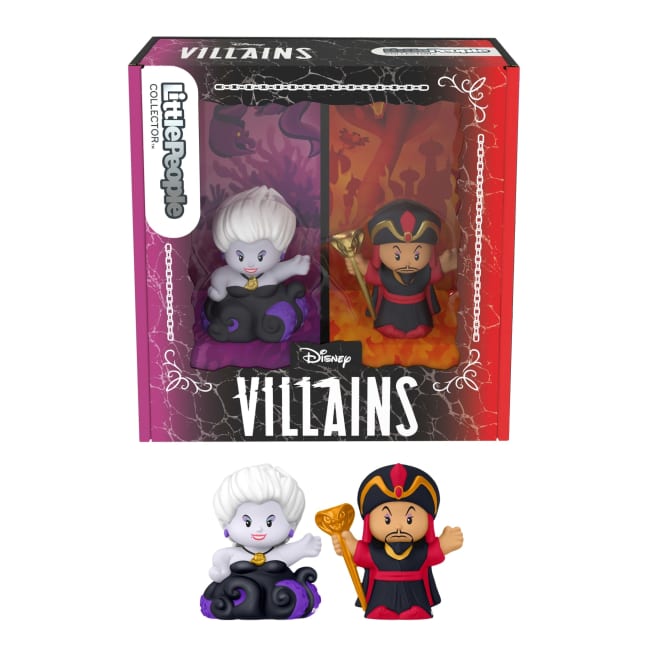 Little People Collector Disney Villains Jafar & Ursula Special Edition Set For Fans, 2 Figures - Image 1 of 6