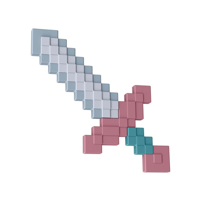 Minecraft Dungeons II Sword Role-Play Accessory, Kid-Sized Toy Inspired By The Video Game - Image 1 of 