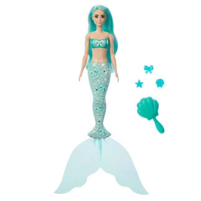 Poupée de Sirène et Accessoires Barbie Color Reveal Avec 6 Surprises (Les Styles Peuvent Varier) - Imagem 1 de 