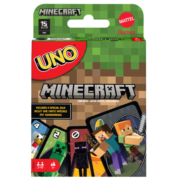 UNO Juego de Cartas Minecraft - Imagen 1 de 6
