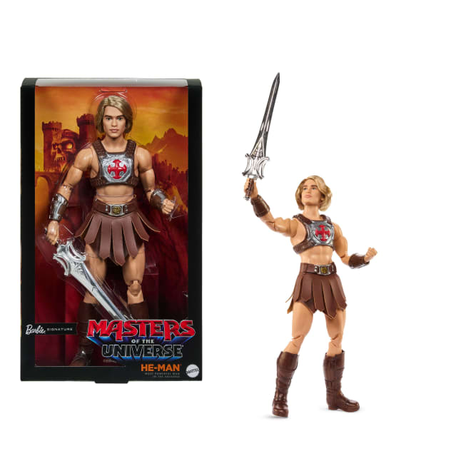 Barbie Signature Ken He-Man Collectible Doll in MOTU Movie Fashions - Image 1 of 